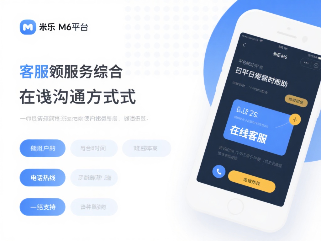 米乐M6平台的客服服务整合了在线客服、电话热线、邮